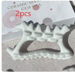 Ceramic Scraping Facial Massage Beauty Board