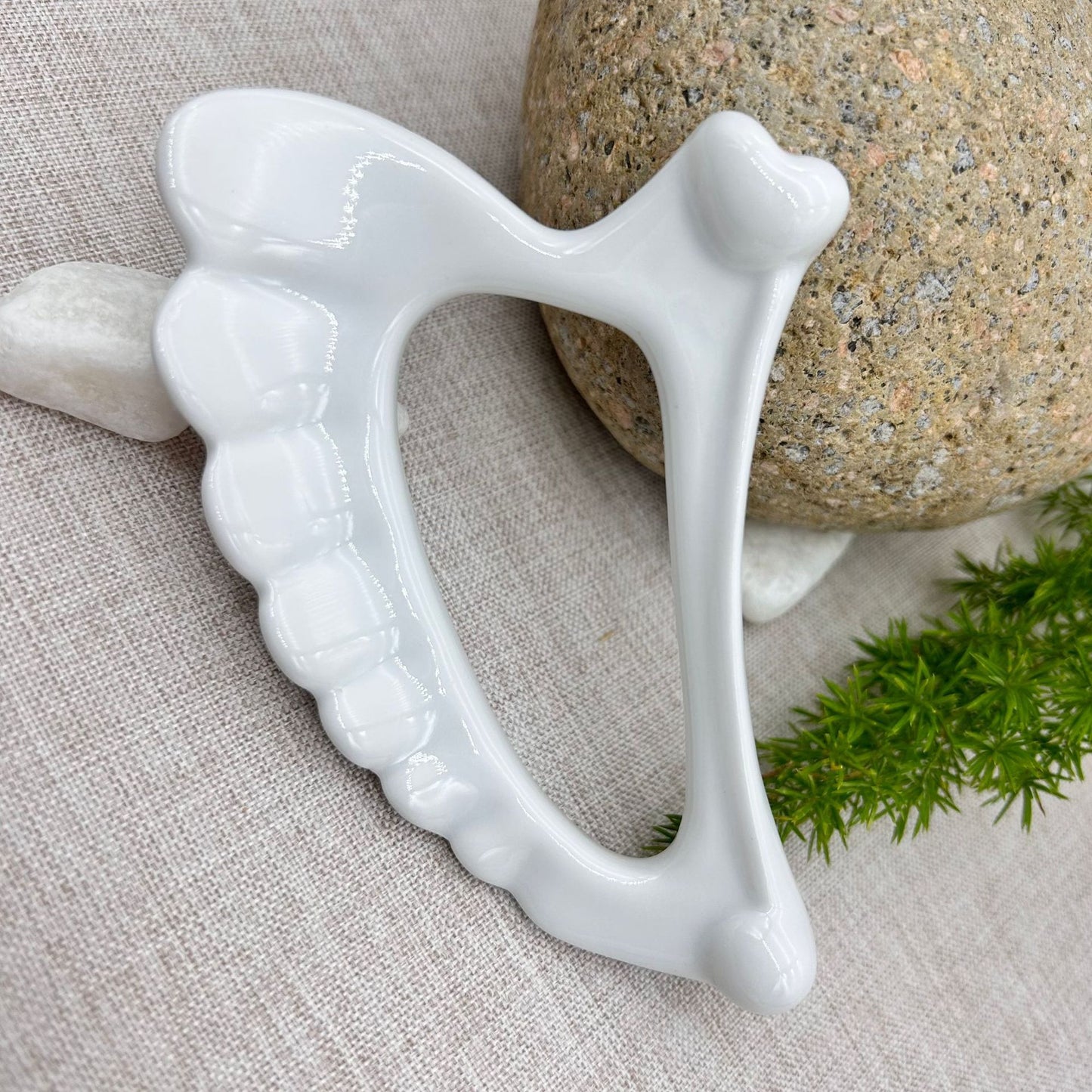 Ceramic Scraping Facial Massage Beauty Board