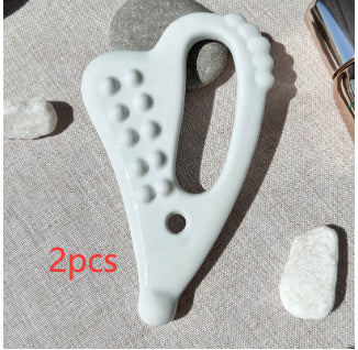 Ceramic Scraping Facial Massage Beauty Board