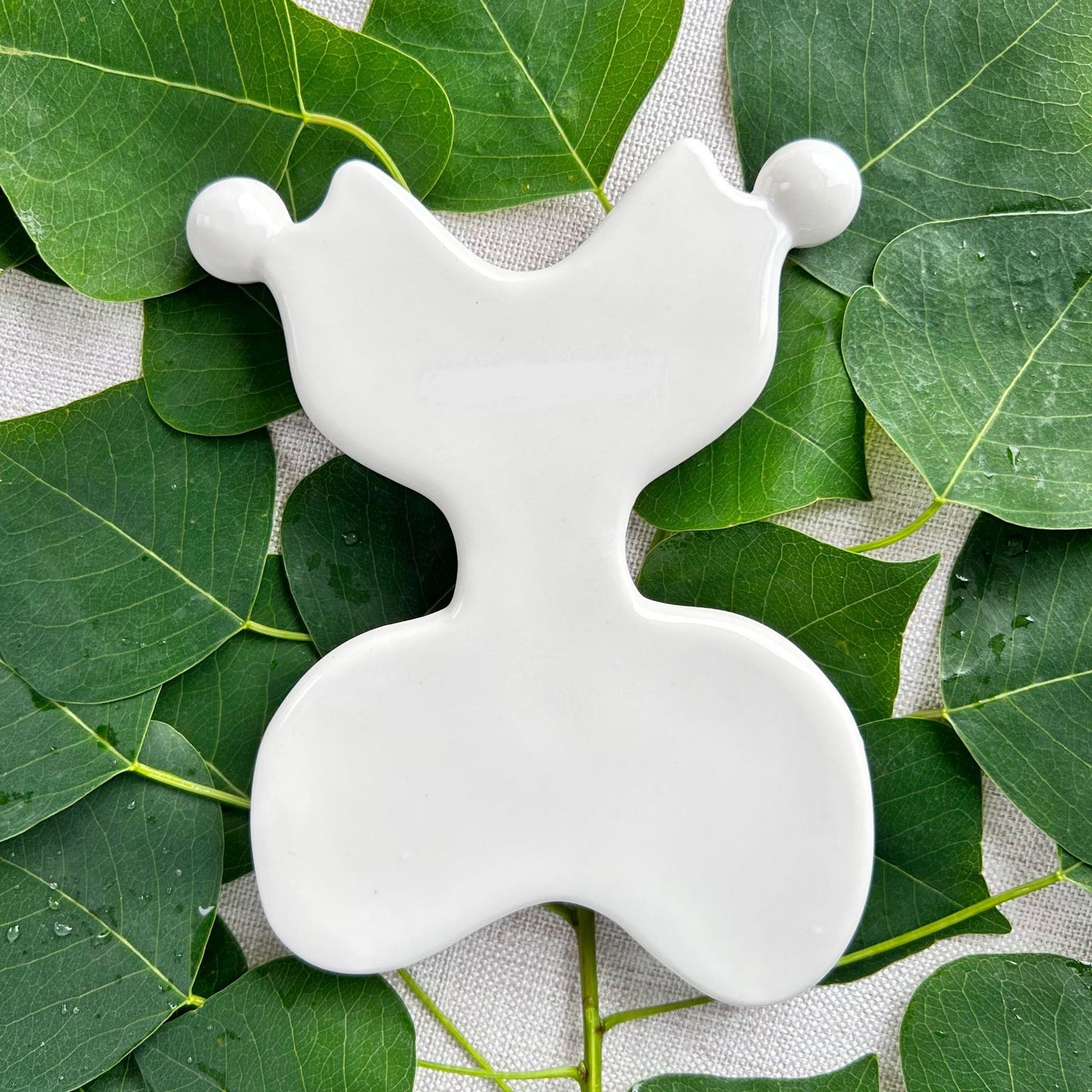 Ceramic Scraping Facial Massage Beauty Board